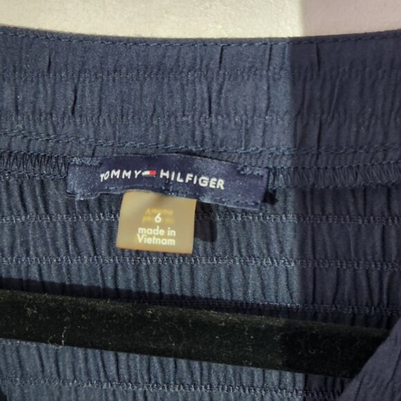 Tommy Hilfiger dress v-neck ruffle - Puff-Sleeve size 6 - Picture 9 of 13